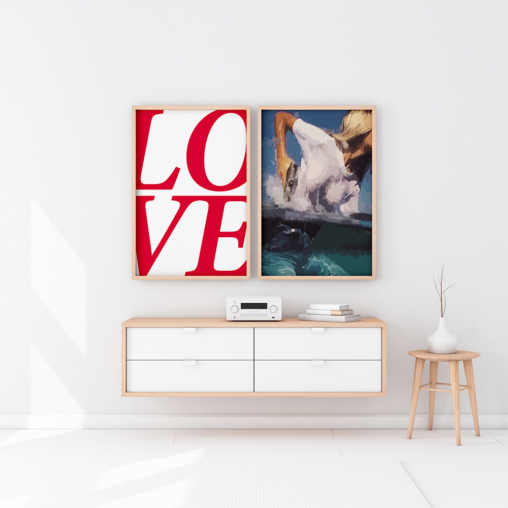 Chanel No. 5 Inspired Luxury Wall Art – 3 Piece Set